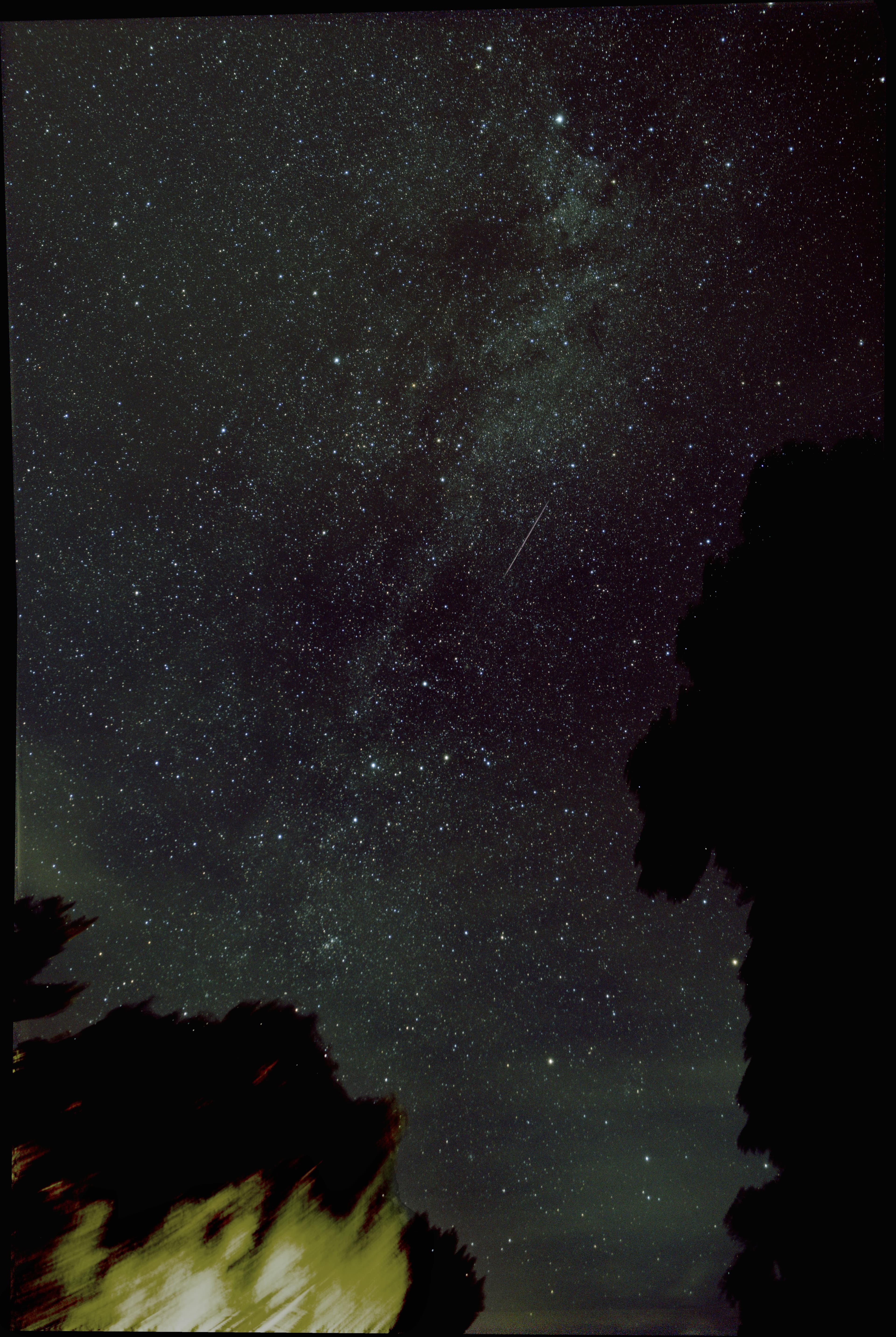 A Baby Perseid Meteor, Woodstock, 2026