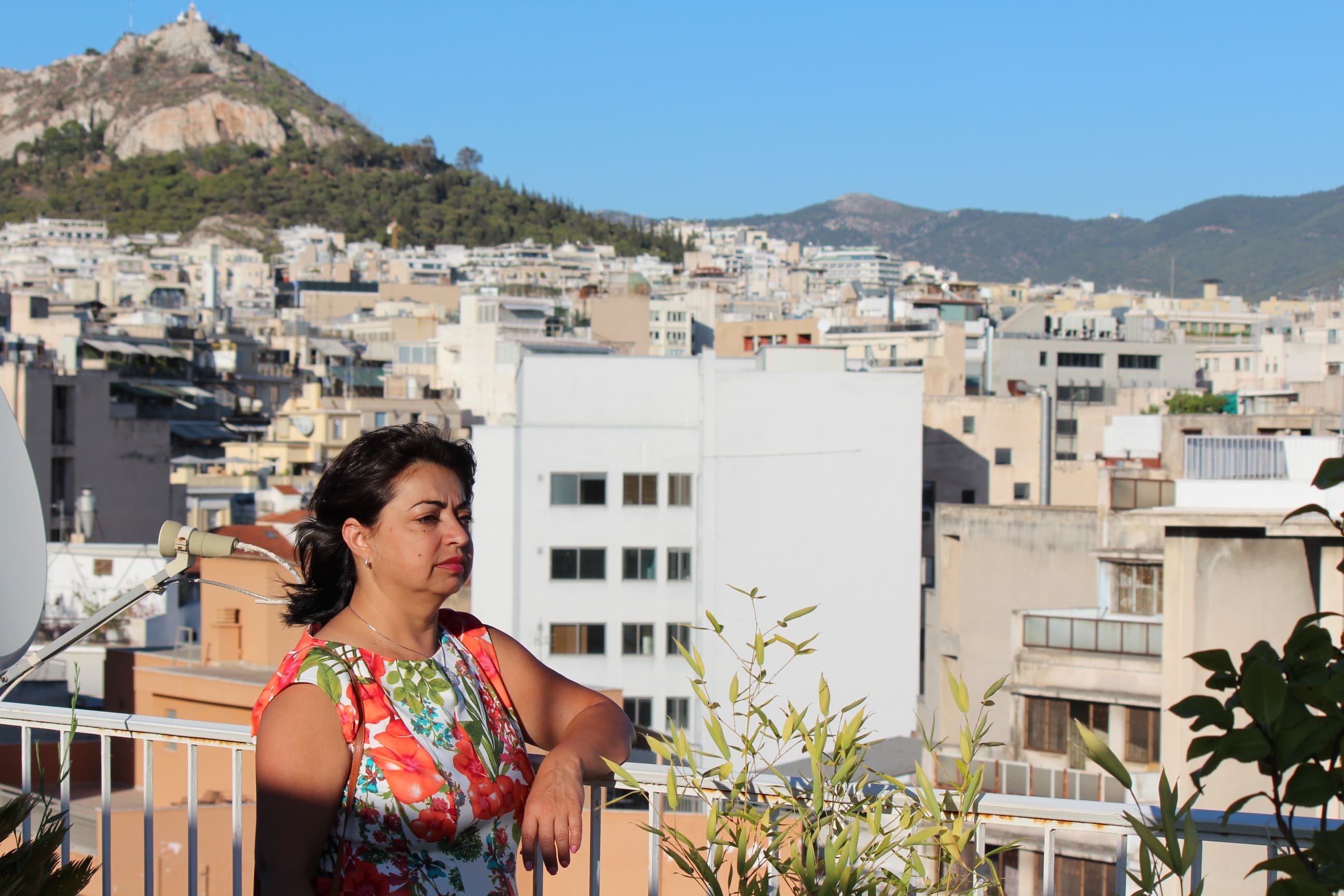 Mom, Athens, 2016